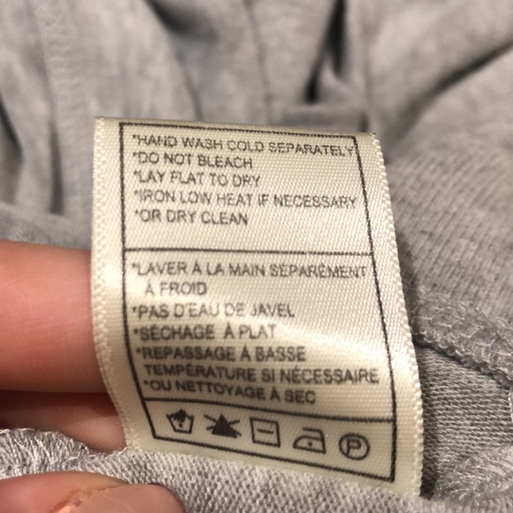 BB Dakota Grey Top w/ asymmetrical left shoulder - Picture 6 of 6